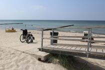 barrierefreundlicher Strandzugang Ahrenshoop - Strandaufgang 4