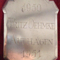 Orden Tonnenkönig 1950