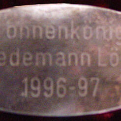Orden Tonnenkönig 1996