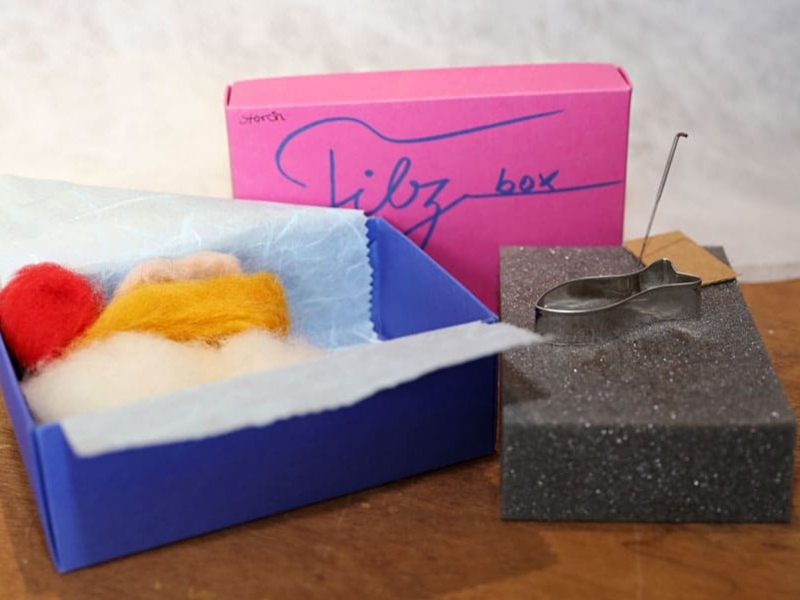 Pommernstube - Workshop - Nadelfilzen