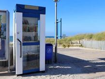 Bücherzelle Strandübergang im Ostseebad Dierhagen