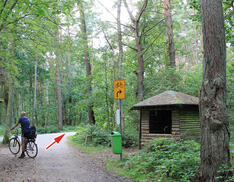 Ribnitzer Moor-Tour - Abzweig