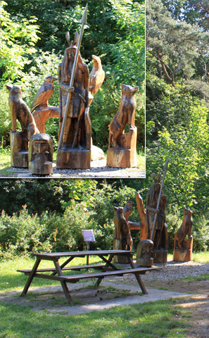 Ribnitzer Moor-Tour - Beginn des Naturschutzgebietes