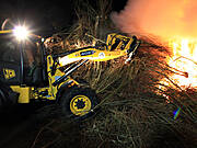 Ostserfeuer im Ostseebad Ahrenshoop