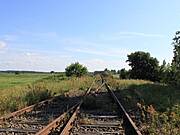 (3) Bresewitz 2012- altes Gleisbett der stillgelegten Darßbahn