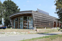 Wickelplatz für Babys in der Darßer Arche in Wieck a. Darß
