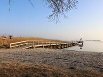 Hafen Wieck a. Darß - Badestelle mit Badesteg