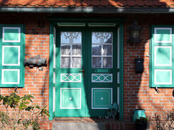 Wustrower Haustür, historische Haustür nach alten Vorlagen