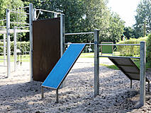 Fitness- und Spielplatz im Martha-Mühler-Grählert-Park Zingst - Gymnastik-Station