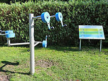 Fitness- und Spielplatz im Martha-Mühler-Grählert-Park Zingst - Oberkörper-Ergometer