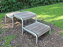 Fitness- und Spielplatz im Martha-Mühler-Grählert-Park Zingst - Podest für Sportübungen