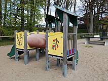 Spielplatz in Zingst, am Deich / Seebrücke - Spielturm