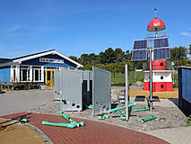 Spielplatz am Experimentarium Zingst - Wasserspielplatz