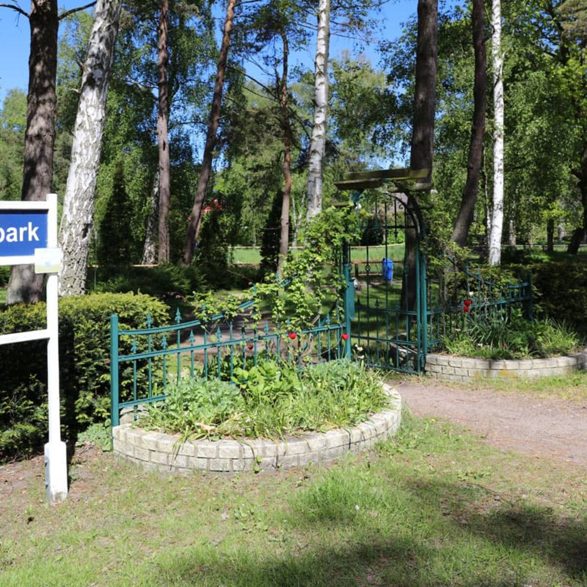 Kurpark Dierhagen – Eingang